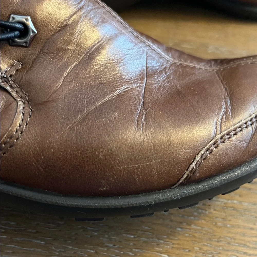 Romika Women’s Chestnut Leather Loafers Size 37EU/6-6.5US SEE‎ SIZE CHART IN PIC